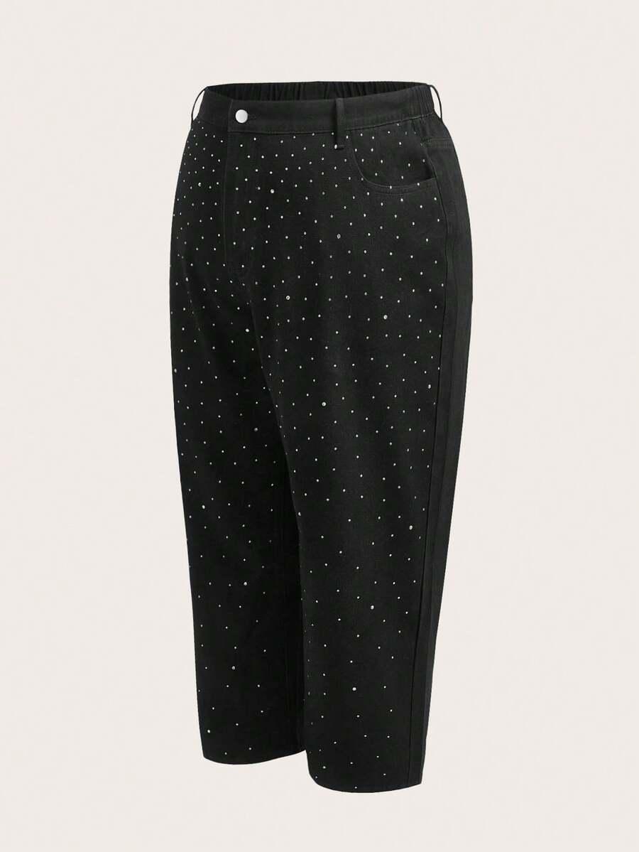 czarne spodnie jeans