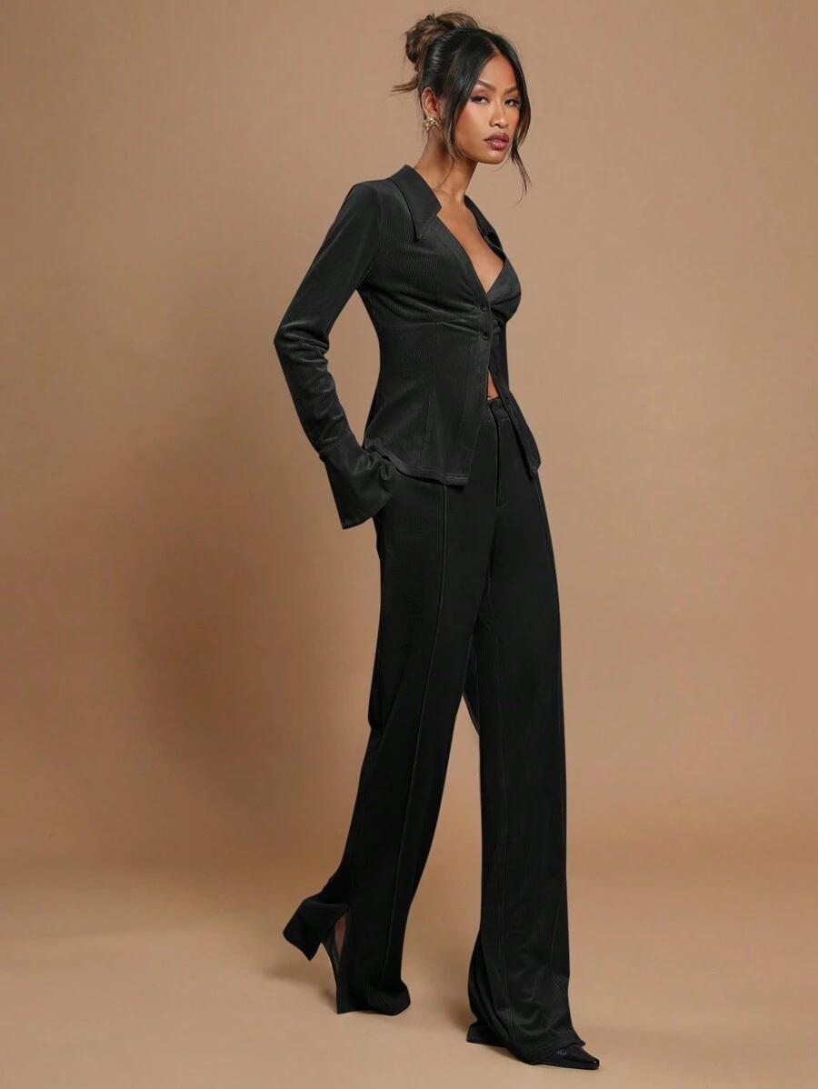 KOMPLET BLUZA SPODNIE