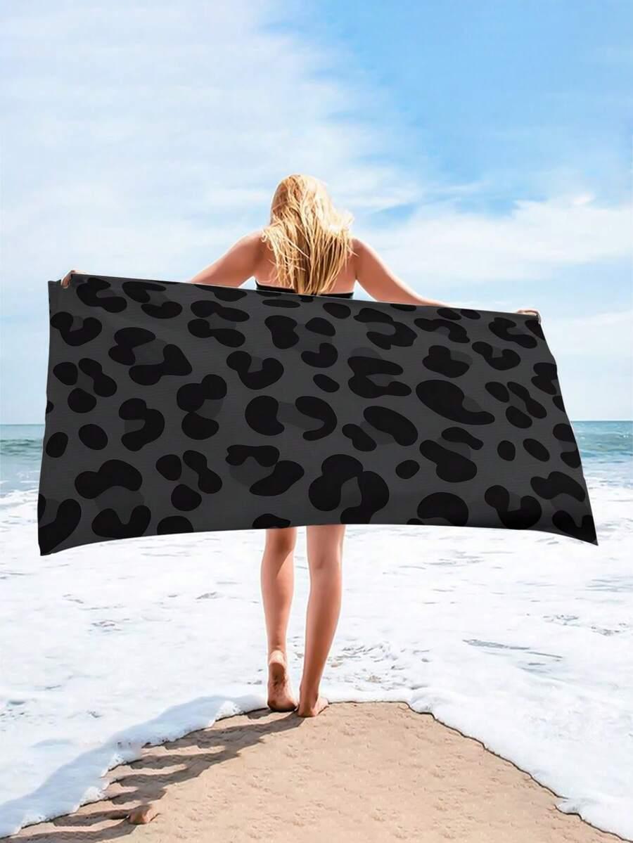 plażowy ręcznik animal print