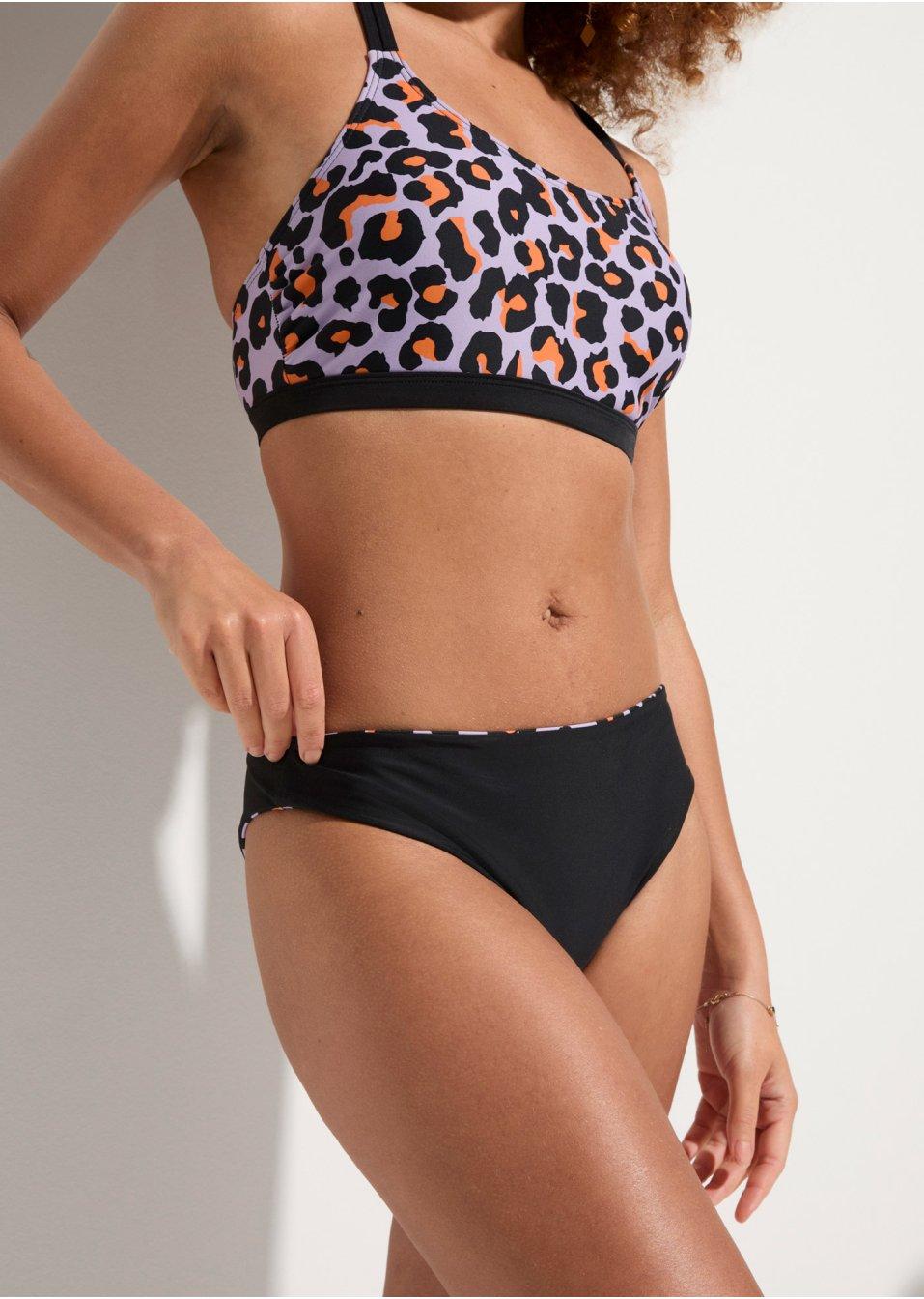 dół od bikini animal print