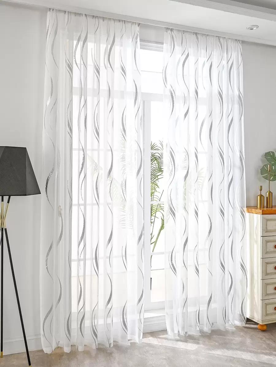 firana zdobienie 2-pack