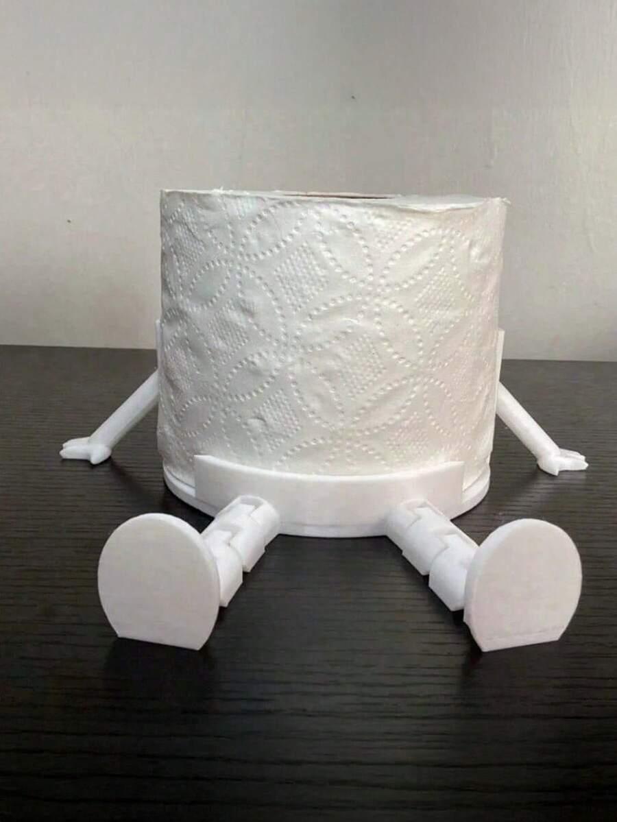 biały UCHWYT NA PAPIER