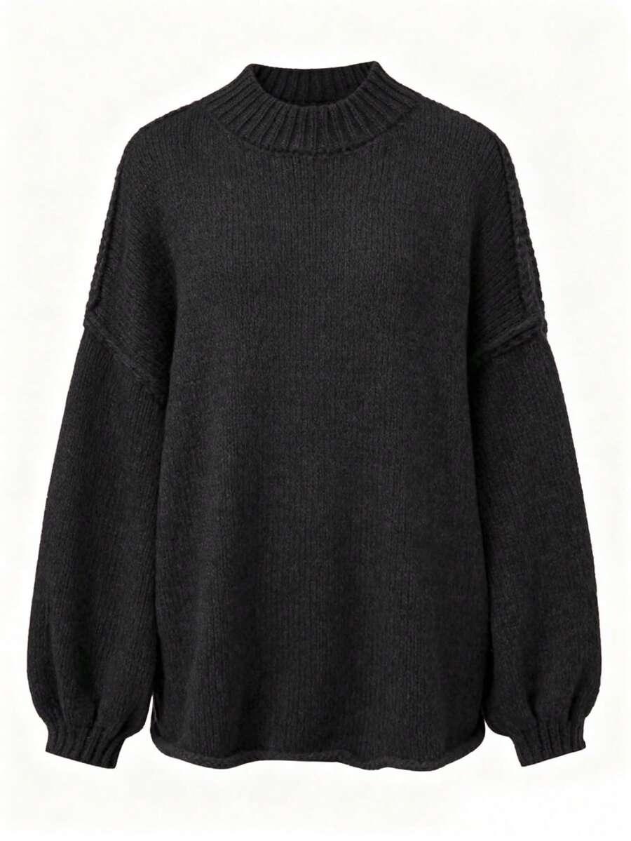 sweter z długim rękawem