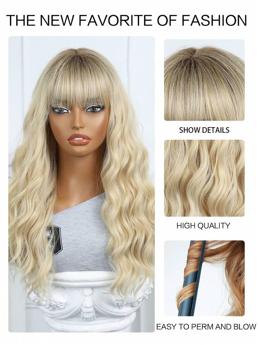 BLOND SYNTETYCZNA PERUKA 