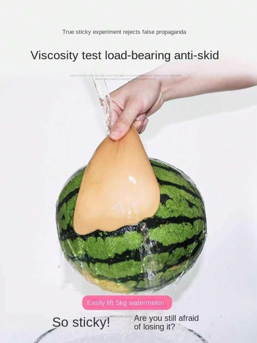 BEŻOWY BIUSTONOSZ SAMONOŚNY ŚCIĄGACZ