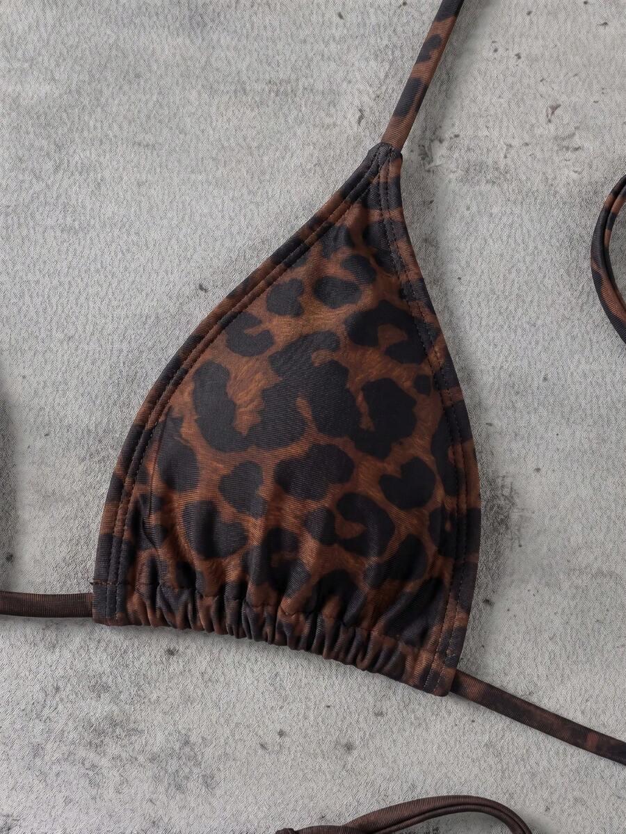 DWUCZĘŚCIOWY STRÓJ KĄPIELOWY ANIMAL PRINT