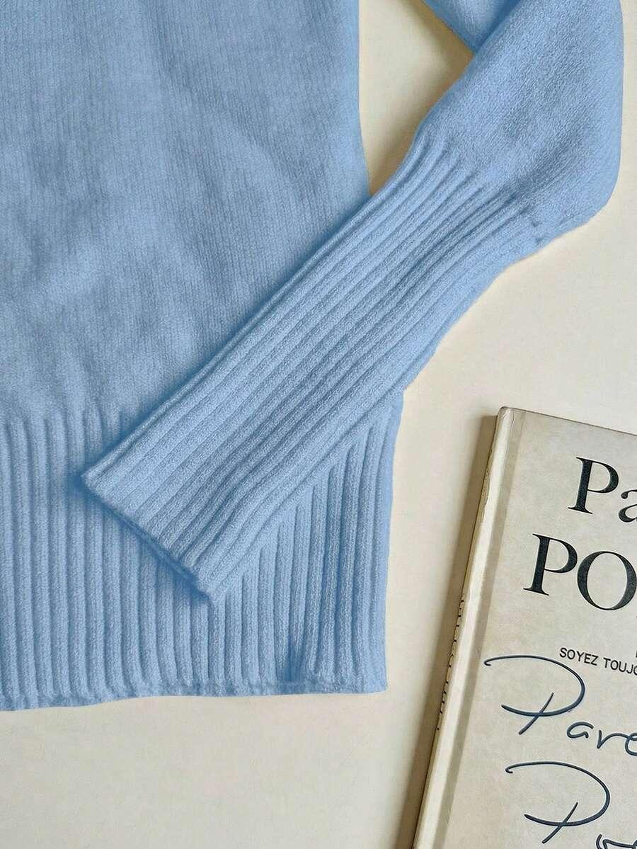 NIEBIESKI SWETER GOLF 