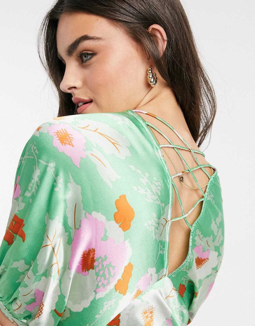 MIDI SUKIENKA V-NECK