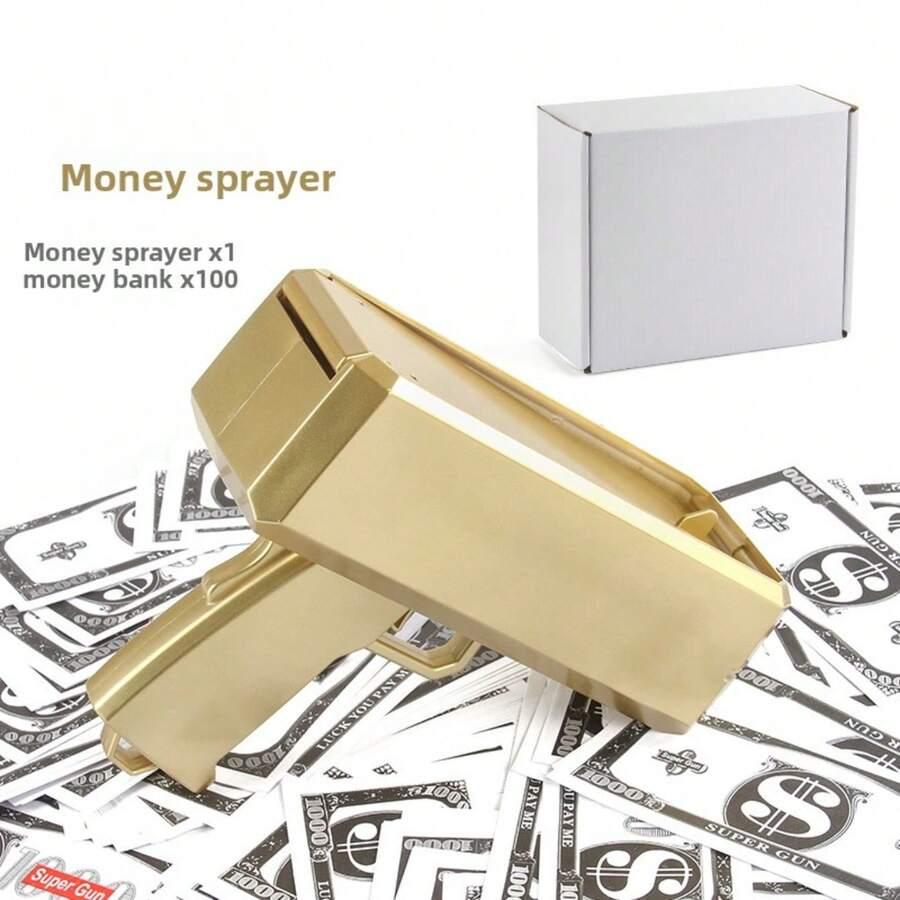 ZŁOTY PISTOLET NA SZTUCZNE BANKNOTY