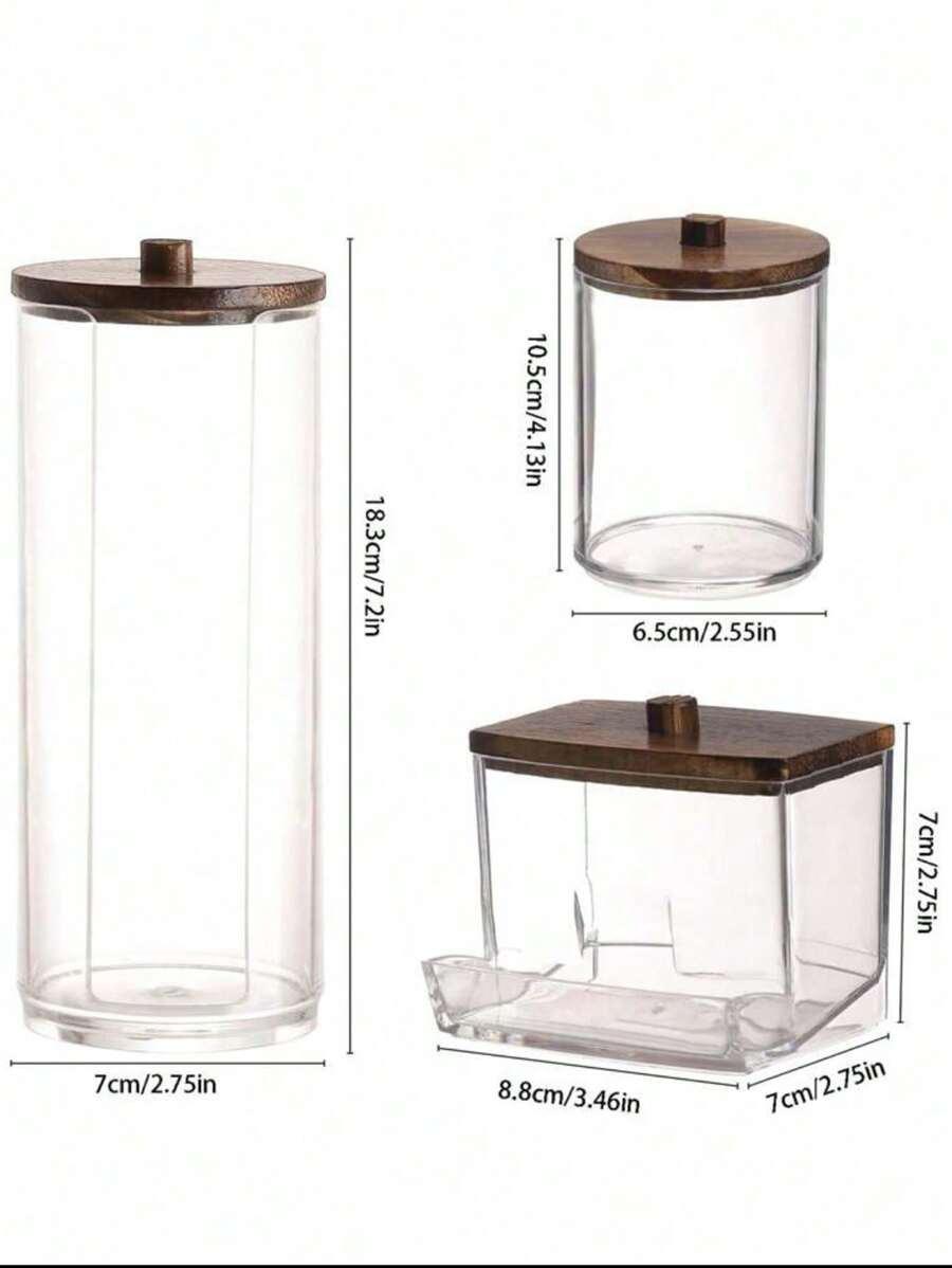 organizer na kosmetyki 3-pack