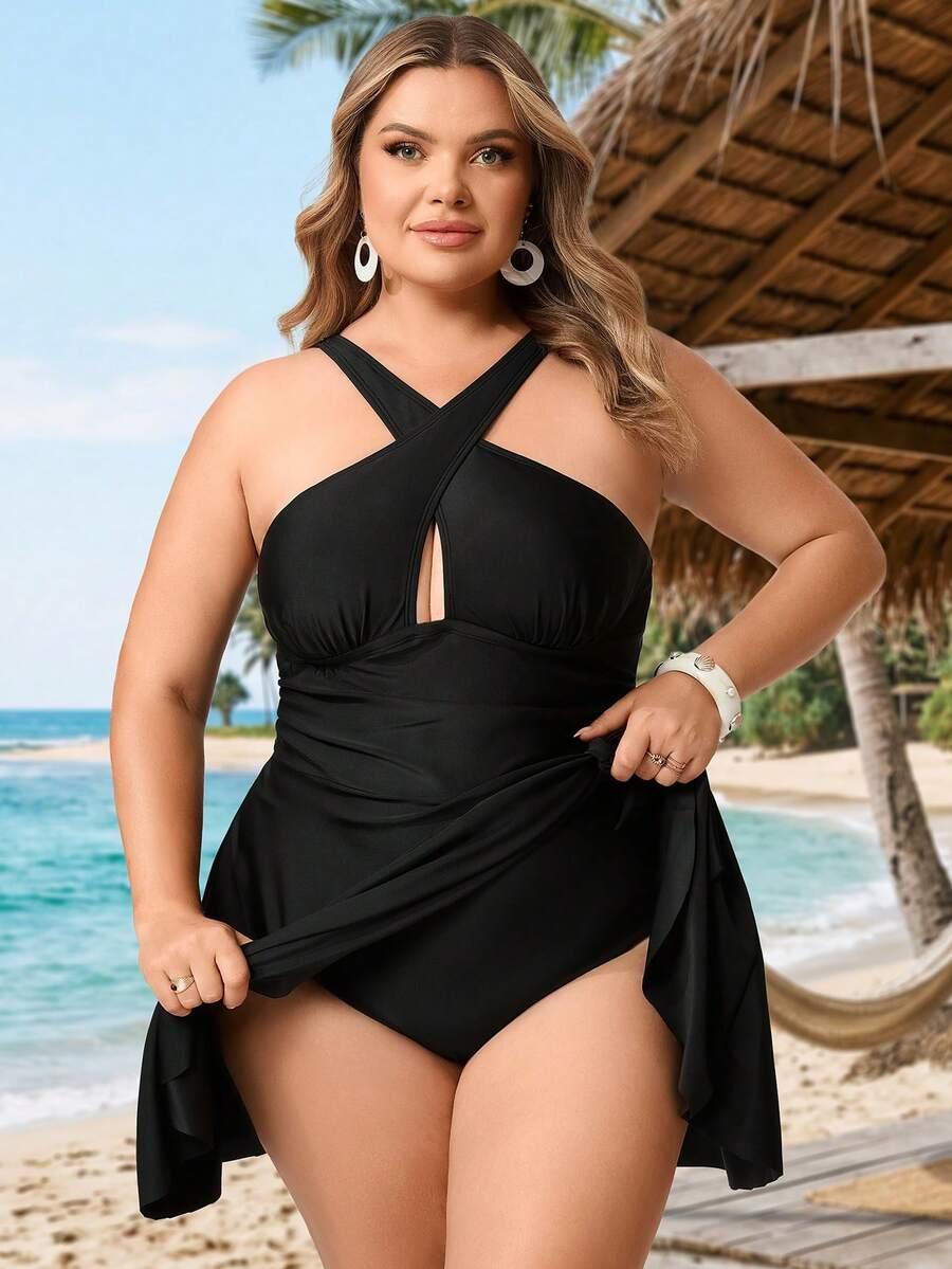 SUKIENKA KĄPIELOWA PLUS SIZE