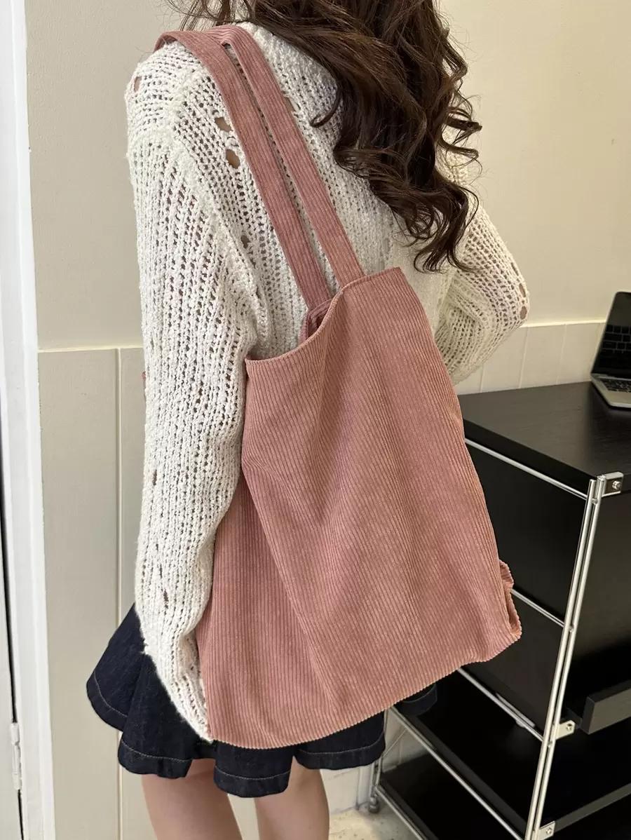 różowa torebka shopper