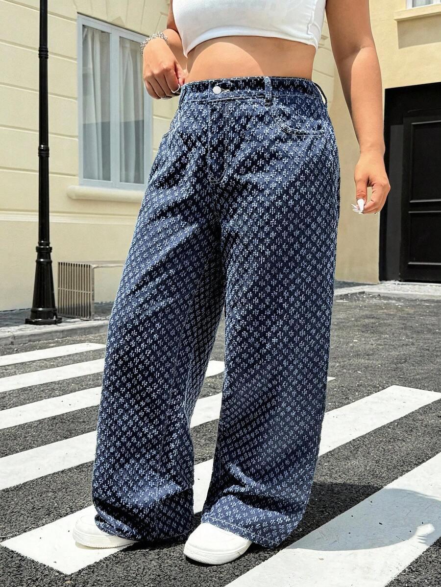 SPODNIE JEANS PROSTA NOGAWKA 