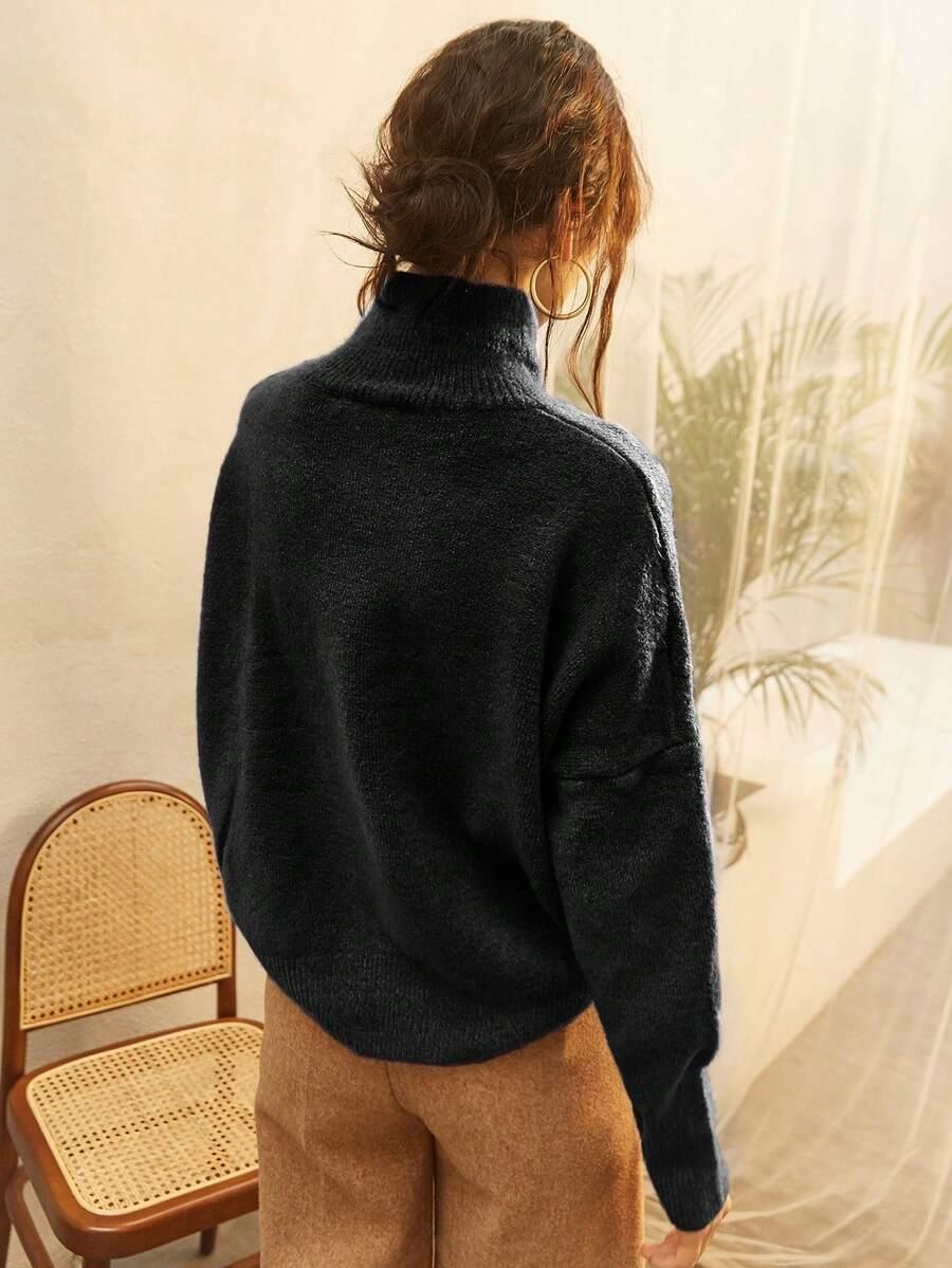 CZARNY SWETER GOLF