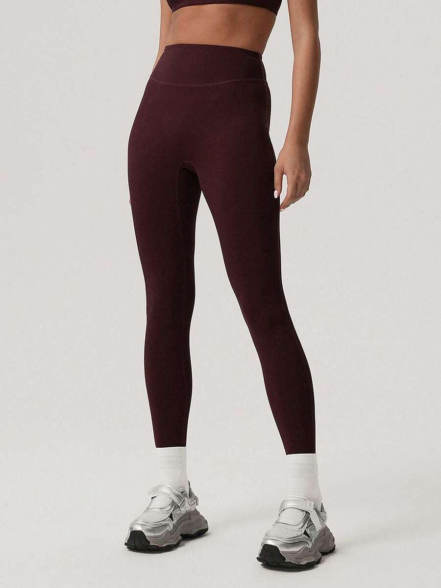 BORDOWE LEGGINSY WYSOKI STAN