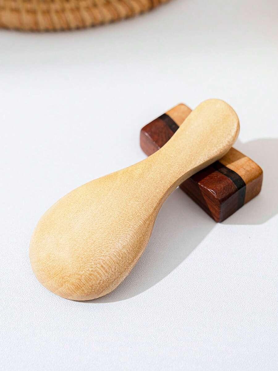 drewniana mini łyżeczka 1szt.