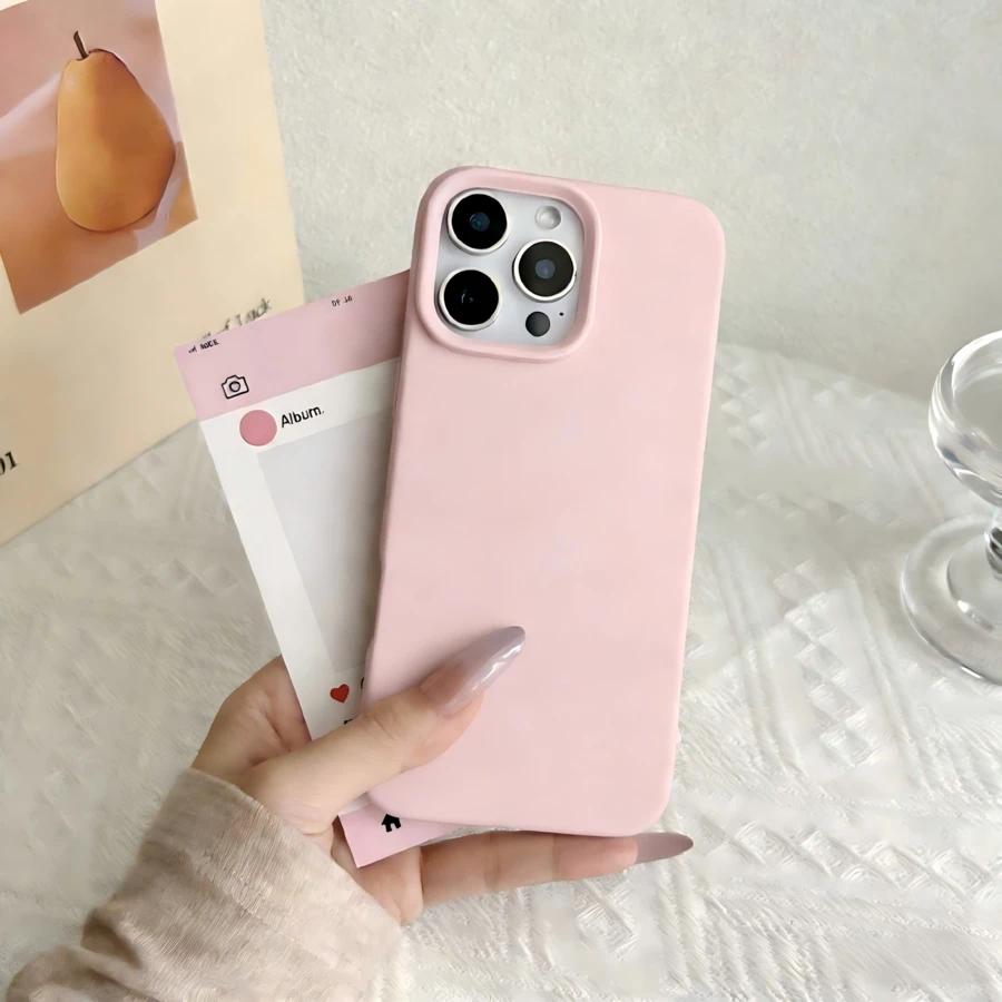RÓŻOWE ETUI NA TELEFON IPHONE 15 PRO 