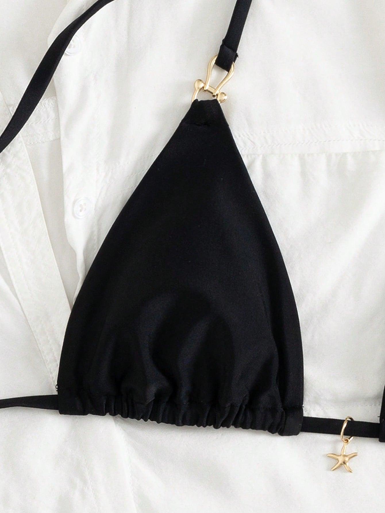 czarna góra od bikini