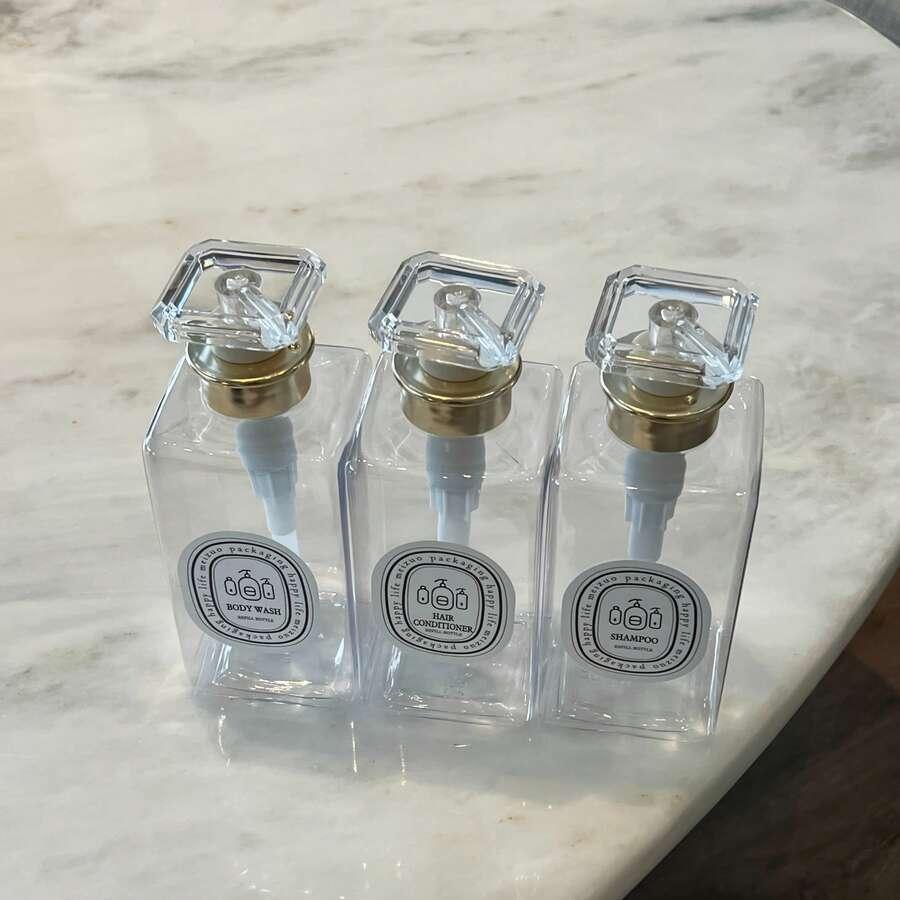 przezroczysty dozownik 2-pack