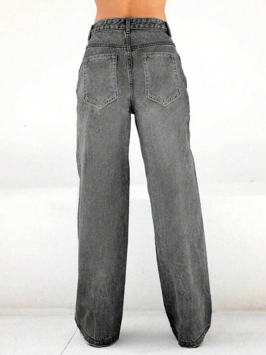 DAMSKIE JEANSY RETRO