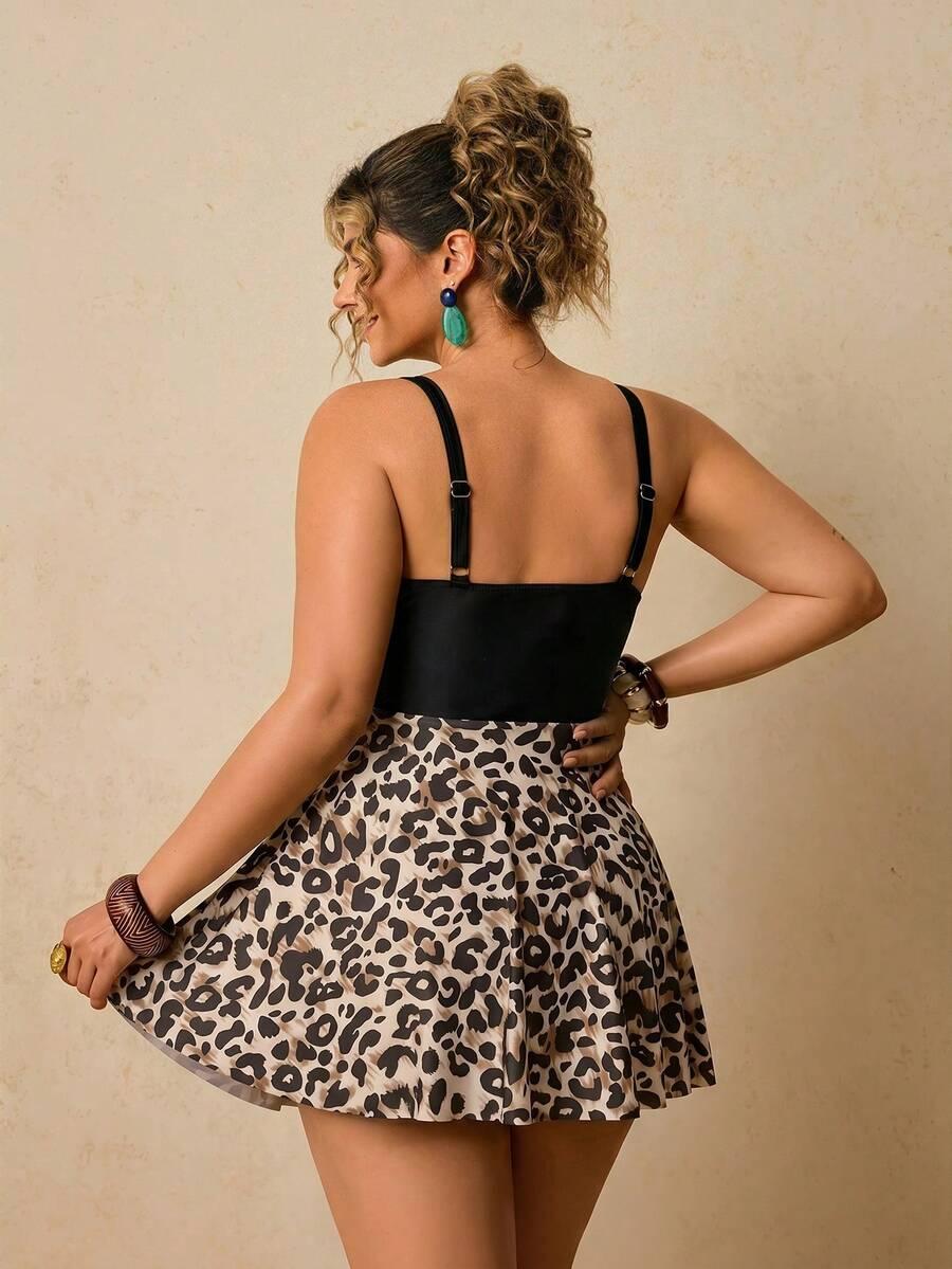 JEDNOCZĘŚCIOWY STRÓJ KĄPIELOWY LEOPARD PRINT