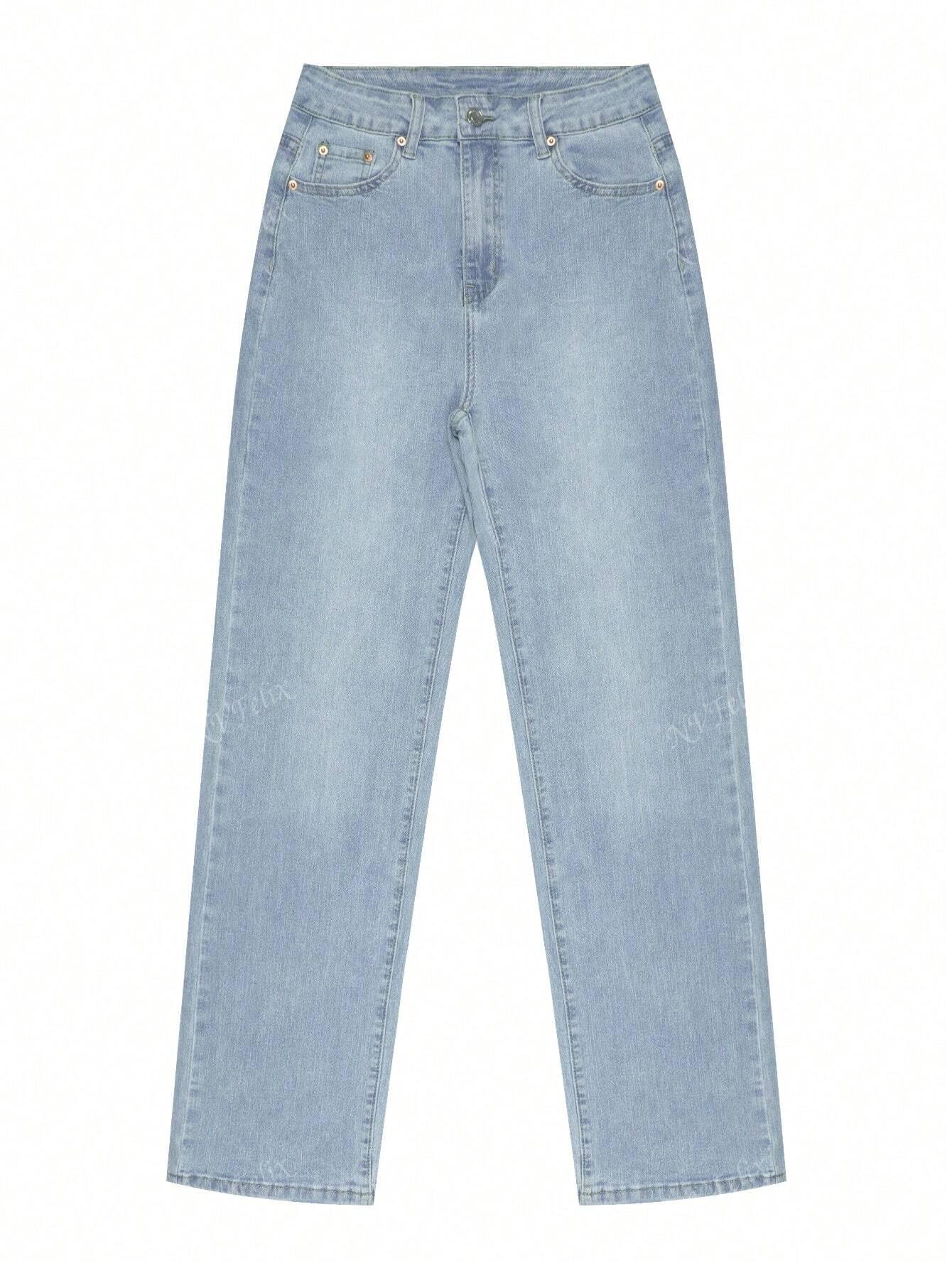 SPODNIE JEANS PROSTA NOGAWKA