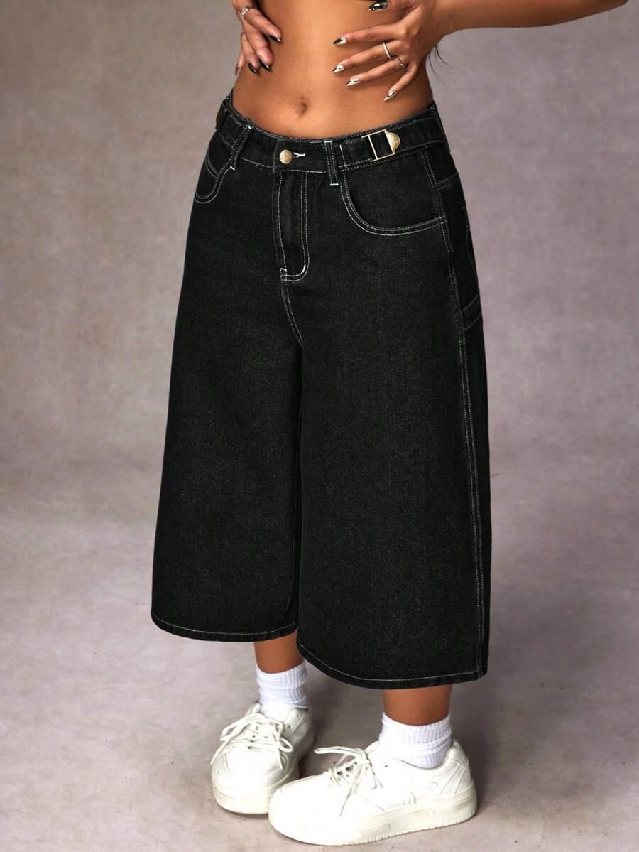 czarne spodnie jeans