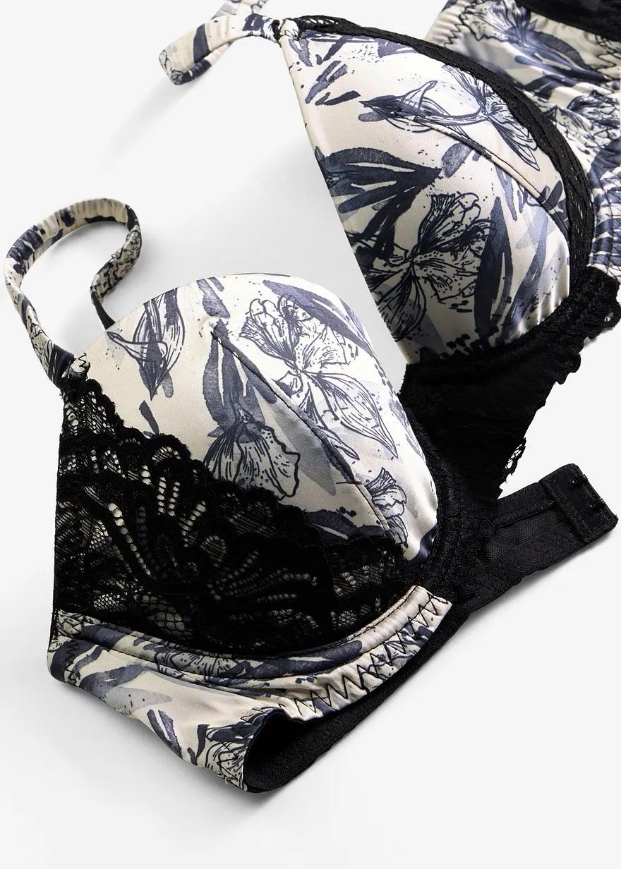 BIUSTONOSZ DAMSKI PLUS SIZE USZTYWNIANY ZAPIĘCIE Z TYŁU