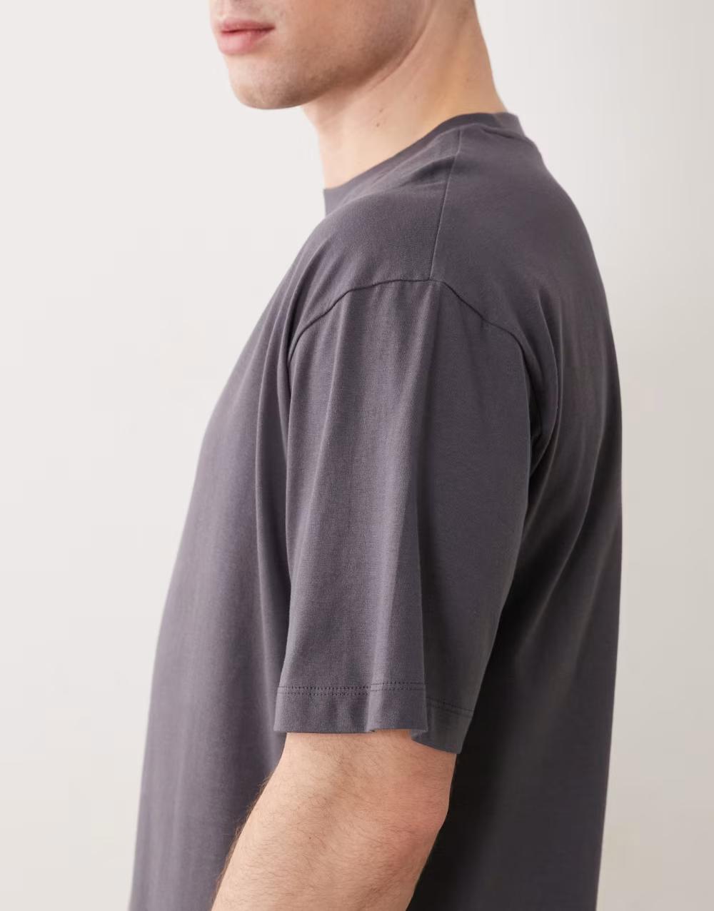 t-shiry okrągły dekolt krótki rękaw 2-pack
