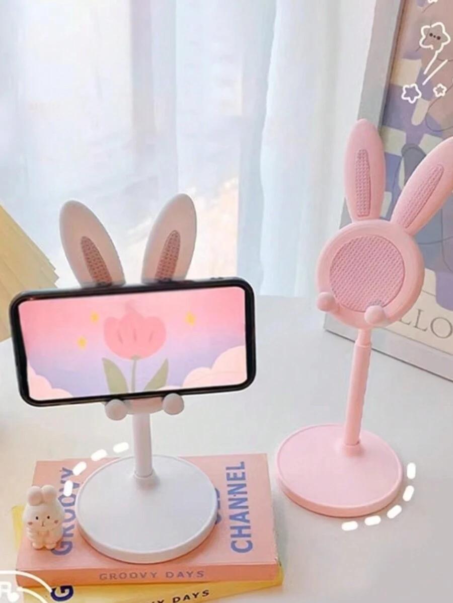 BIAŁY UCHWYT NA TELEFON 