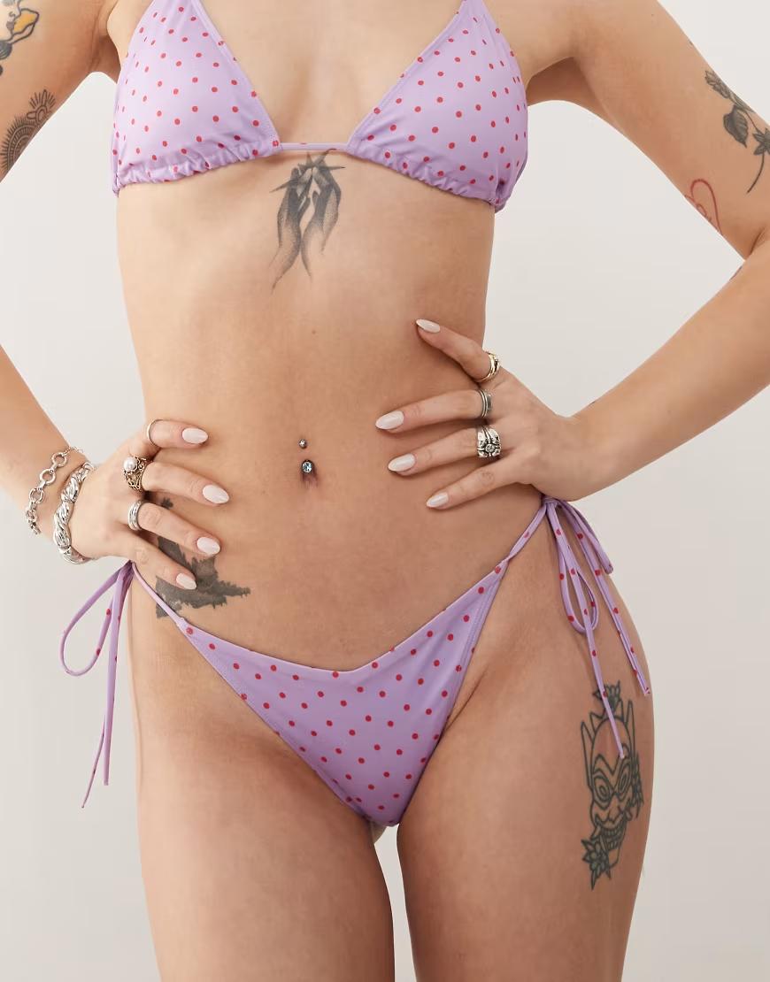 DÓŁ OD BIKINI WZÓR kontrast