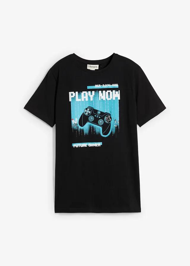 T-SHIRT Z NADRUKIEM
