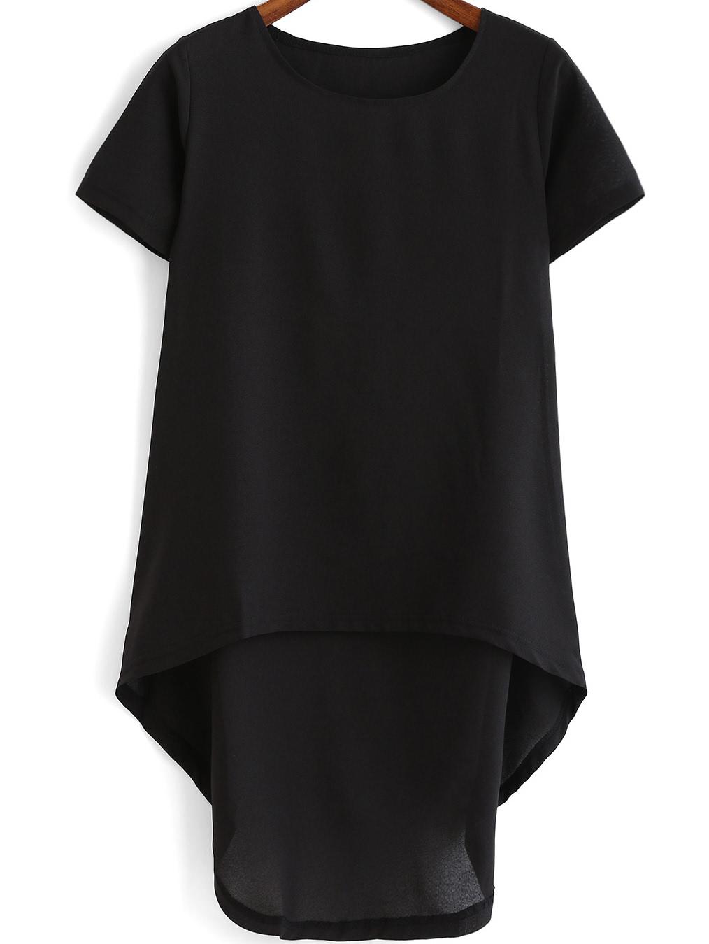 CZARNA BLUZKA CASUAL