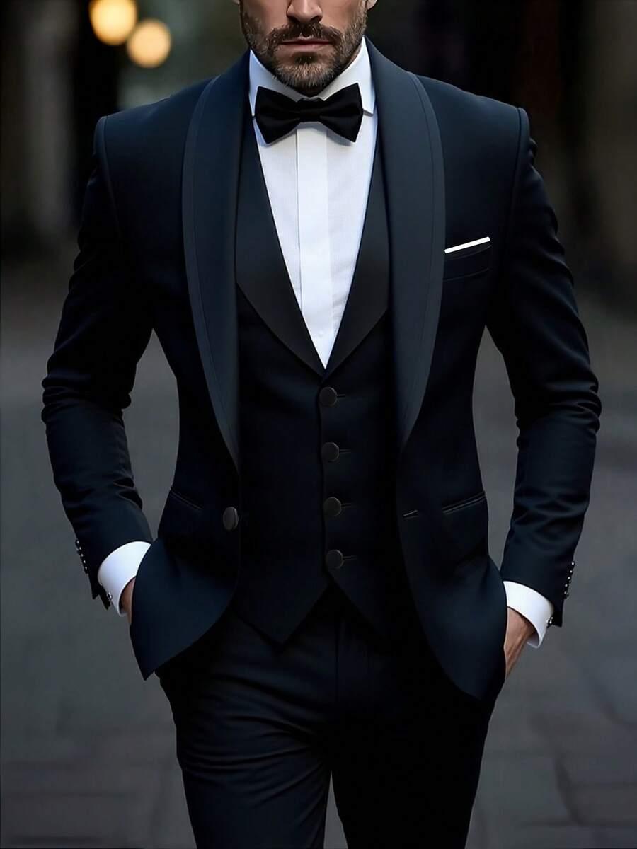 KAMIZELKA MARYNARKA SPODNIE KOMPLET