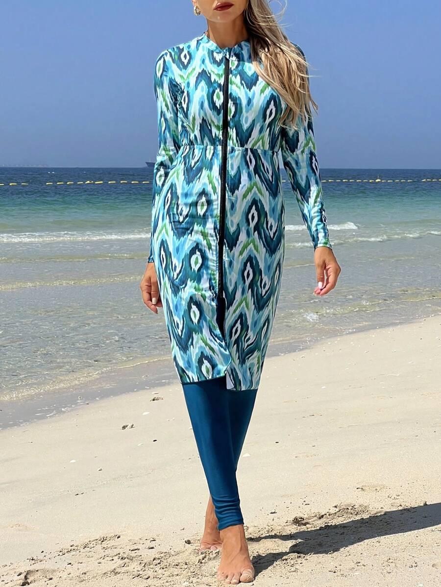 DWUCZĘŚCIOWY STRÓJ KĄPIELOWY TANKINI SPODNIE