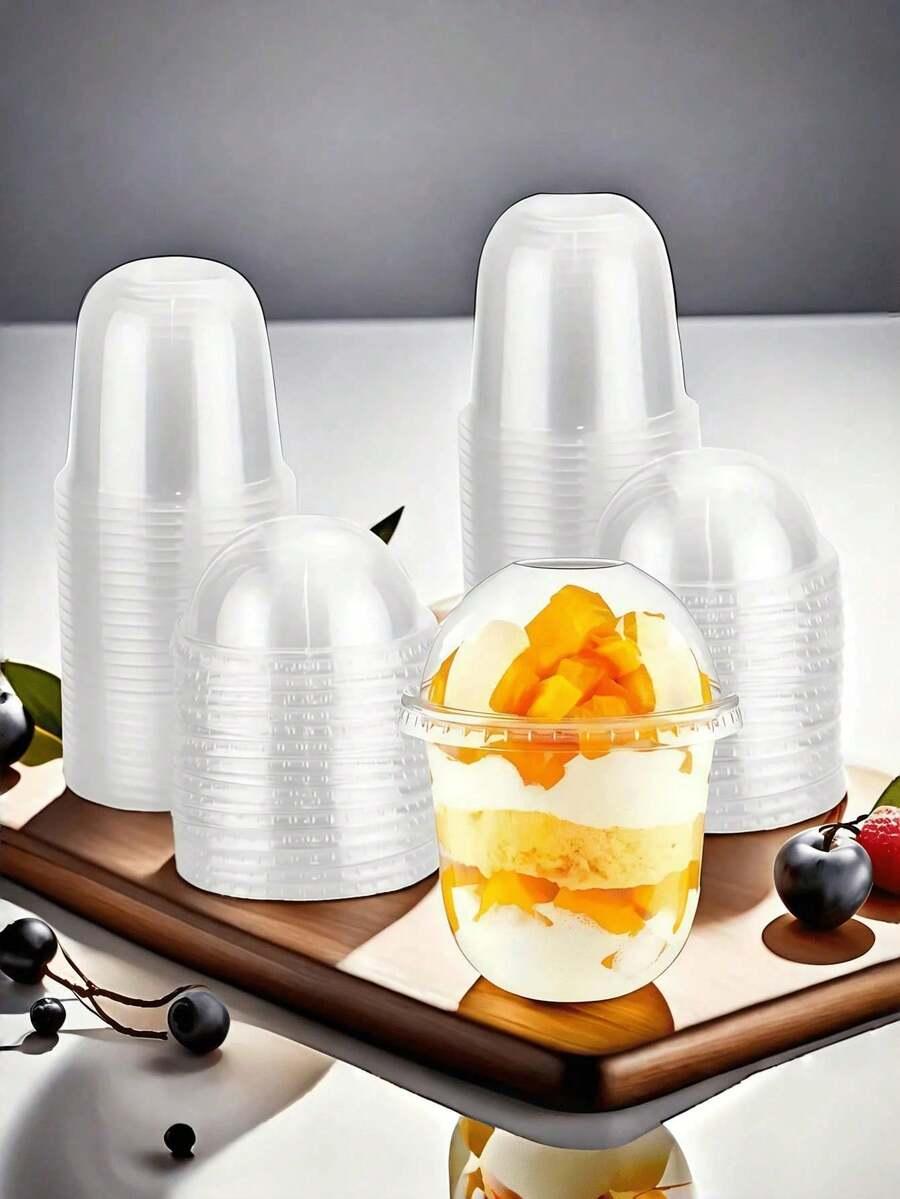 PRZEZROCZYSTY PLASTIKOWY KUBEK 10 PACK