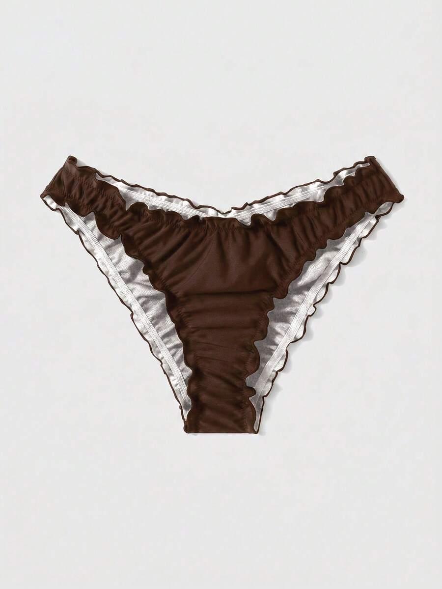 BRĄZOWY DÓŁ OD BIKINI