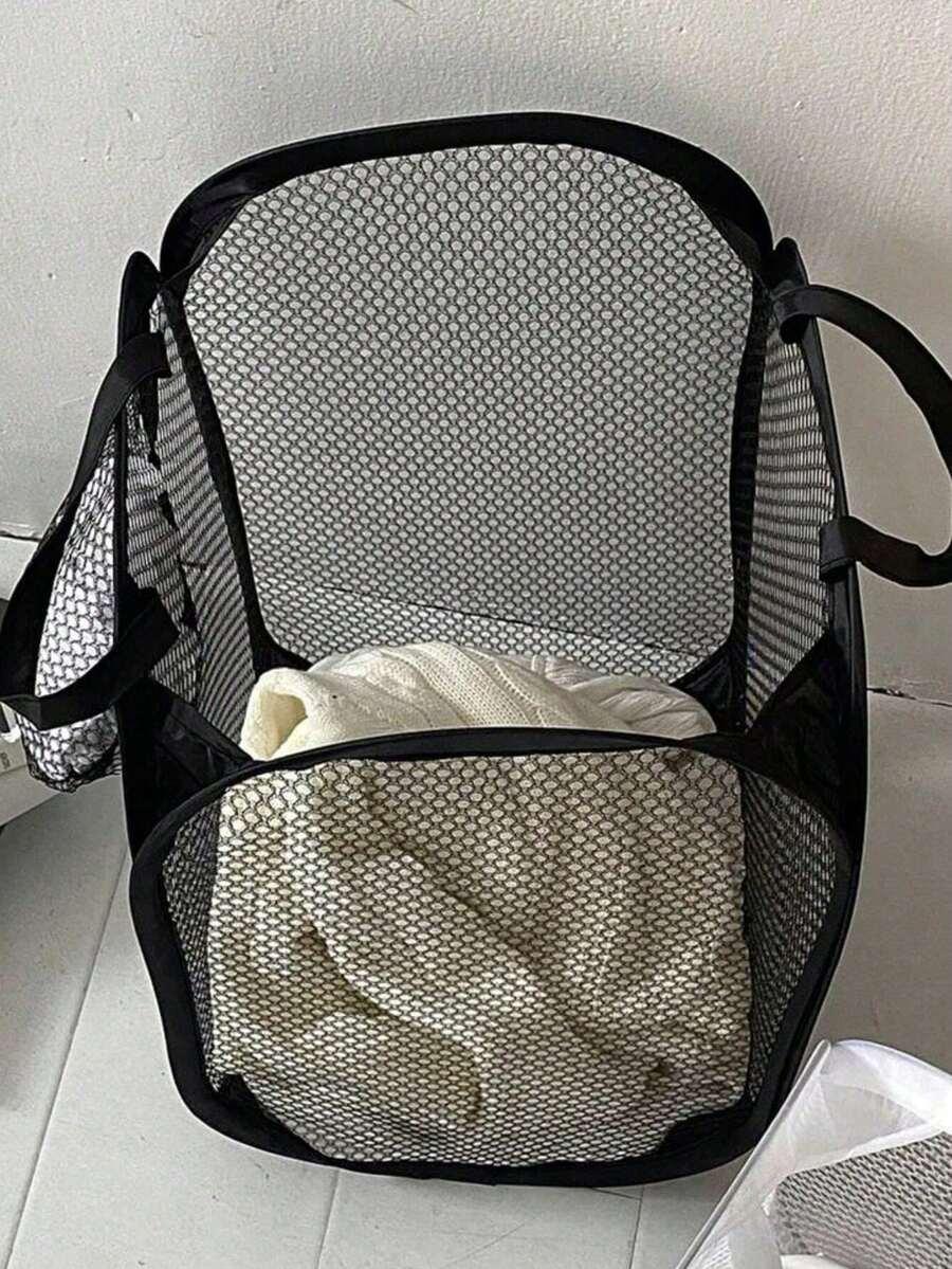 CZARNY KOSZ NA PRANIE