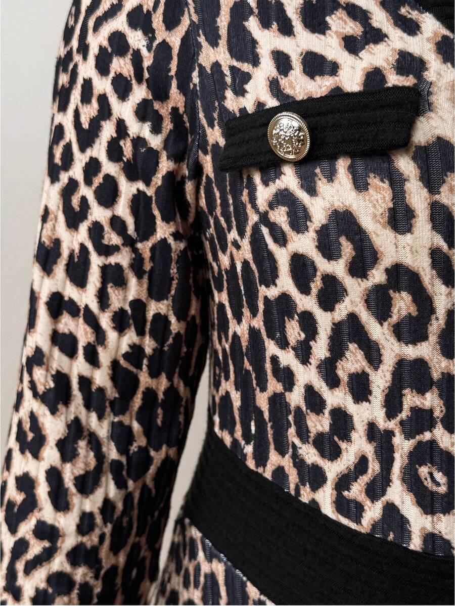 sukienka animal print
