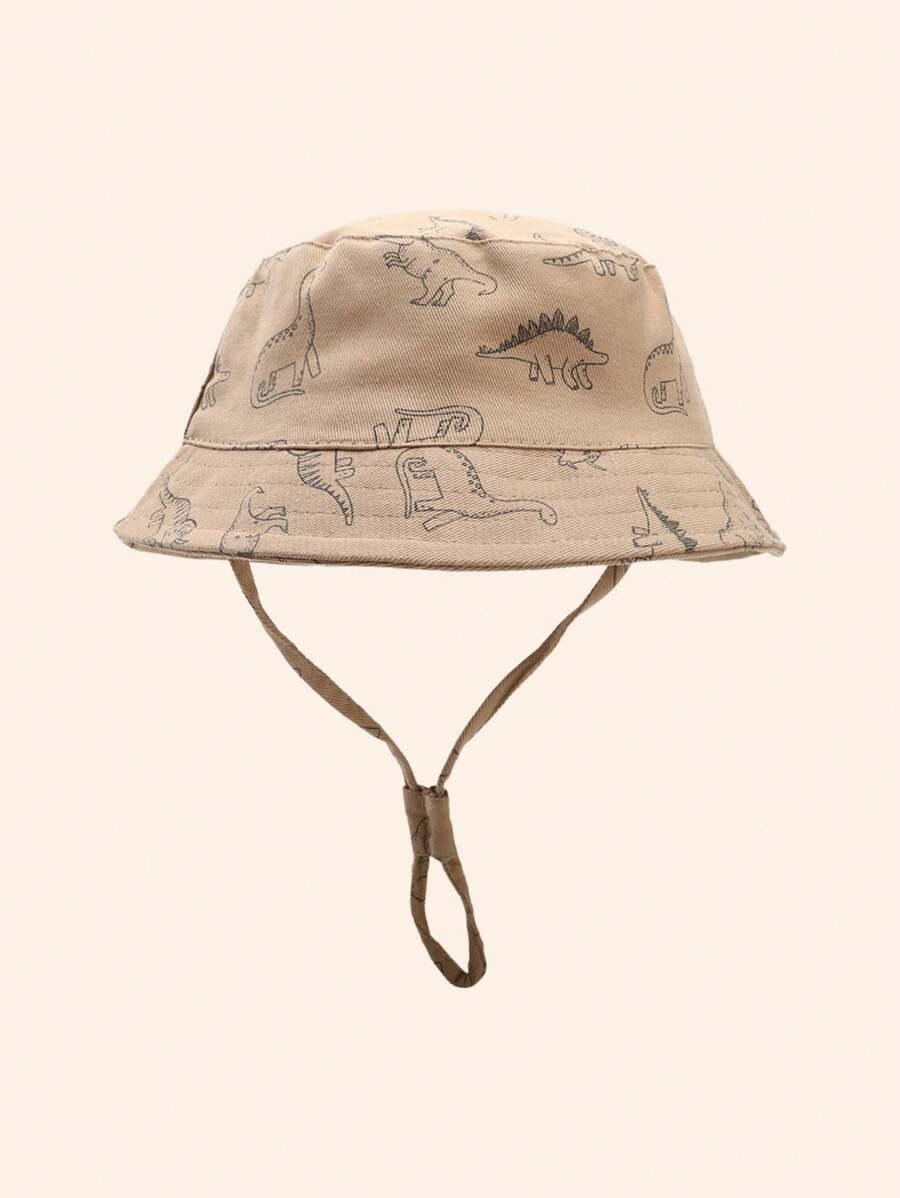 brązowy kapelusz BUCKET
