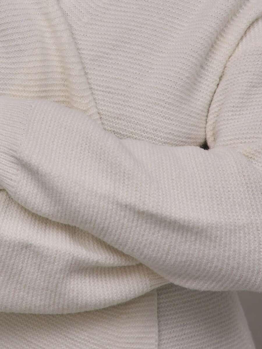 DŁUGI KARDIGAN Z DŁUGIM RĘKAWEM 