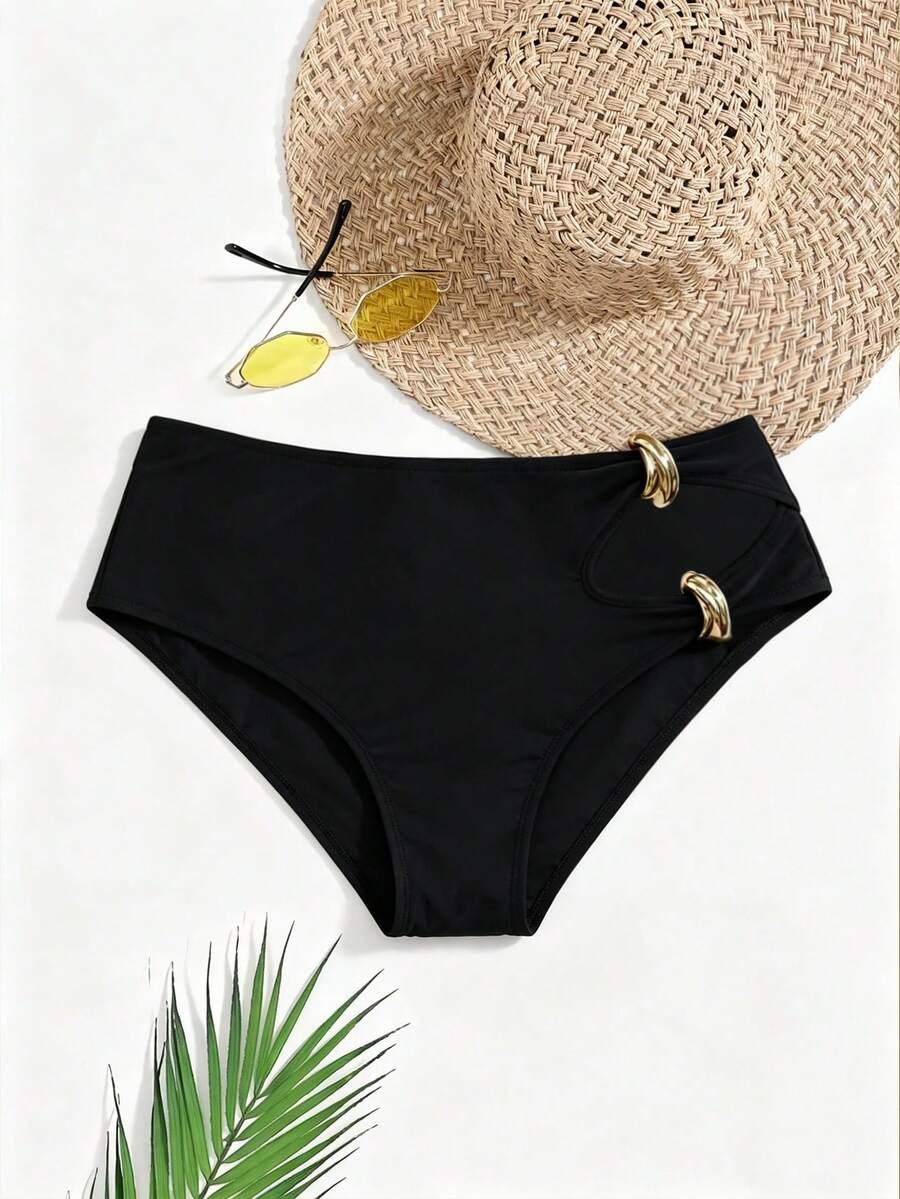 czarny dół od bikini