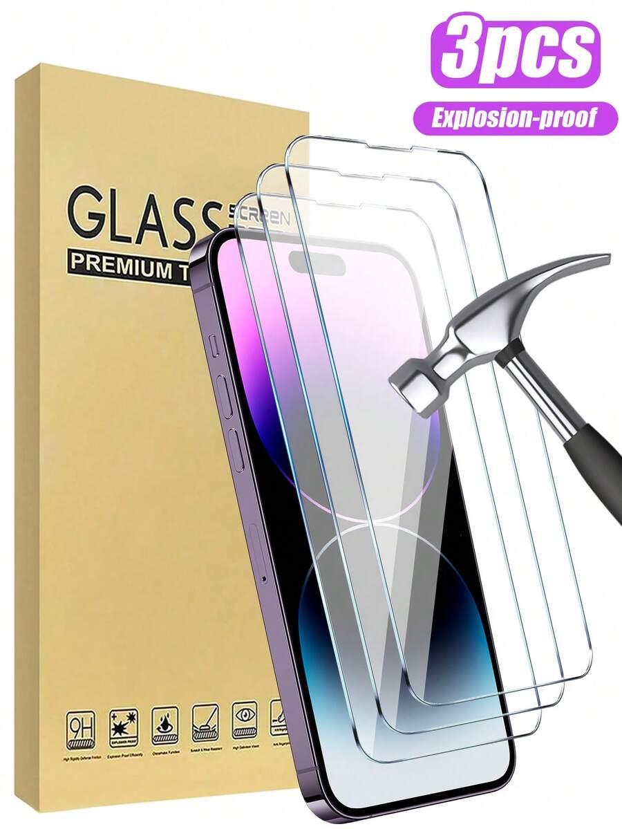 HARTOWANE SZKŁO OCHRONNE NA TELEFON IPHONE 17 PRO MAX 2-PACK