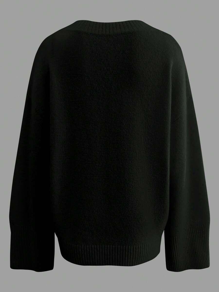CZARNY SWETER BASIC