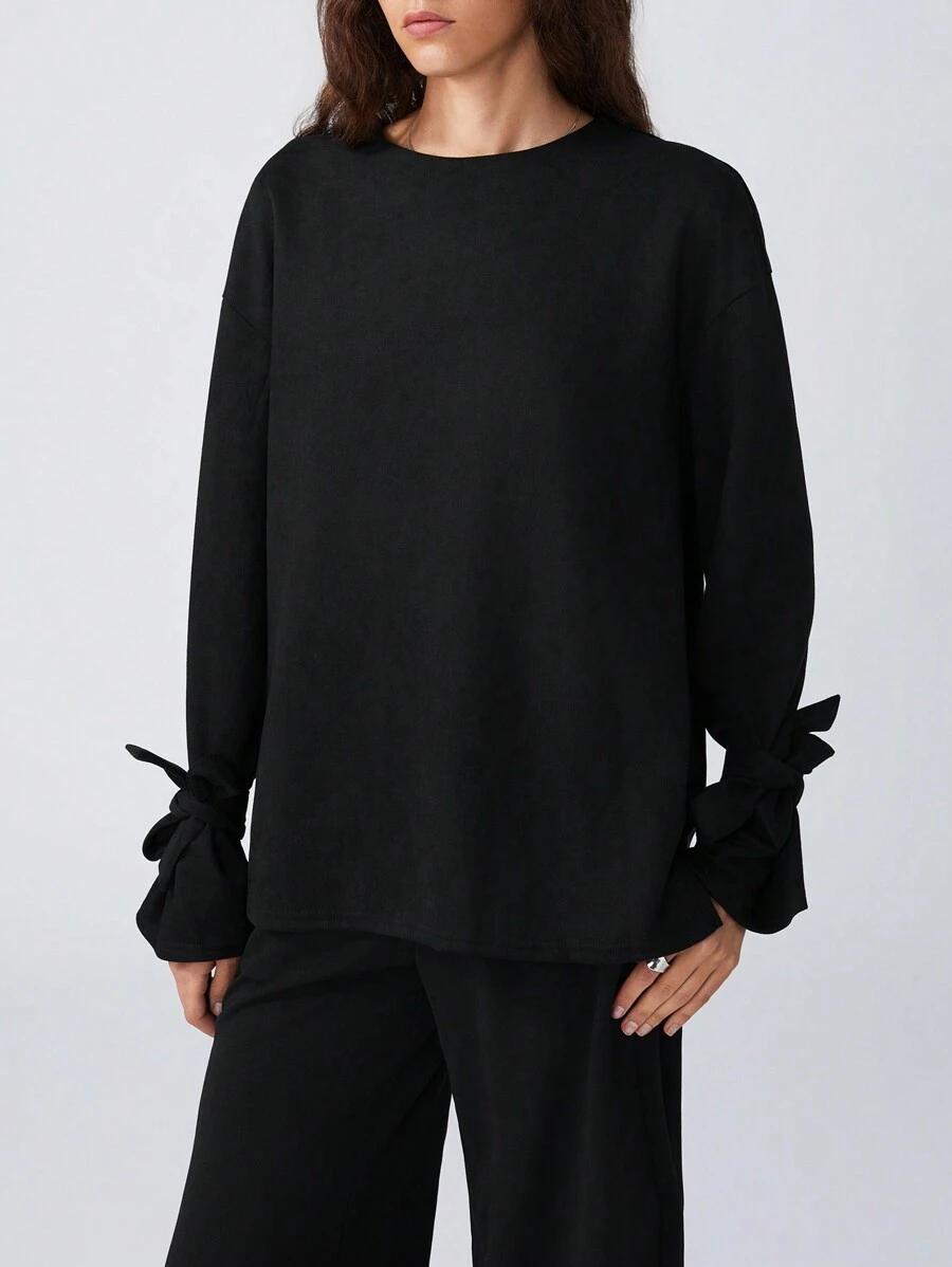 BLUZA IMITACJA zamszu guziki