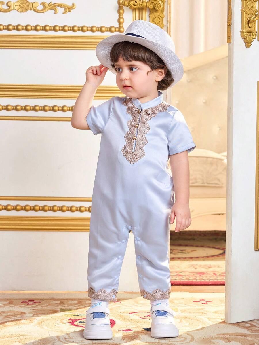 DZECIĘCY KOMBINEZON Z HAFTEM 