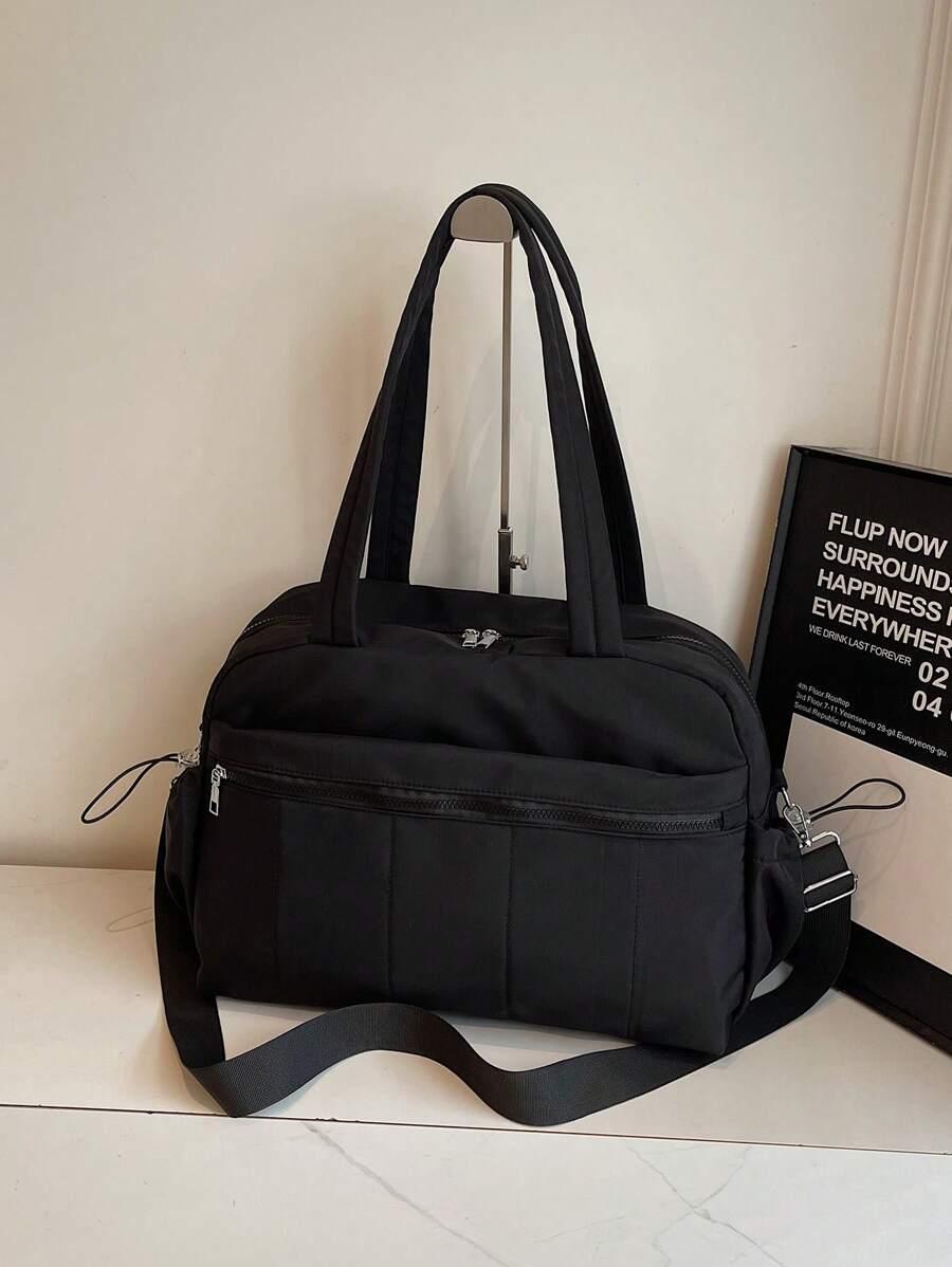 CZARNA TORBA ZIP 