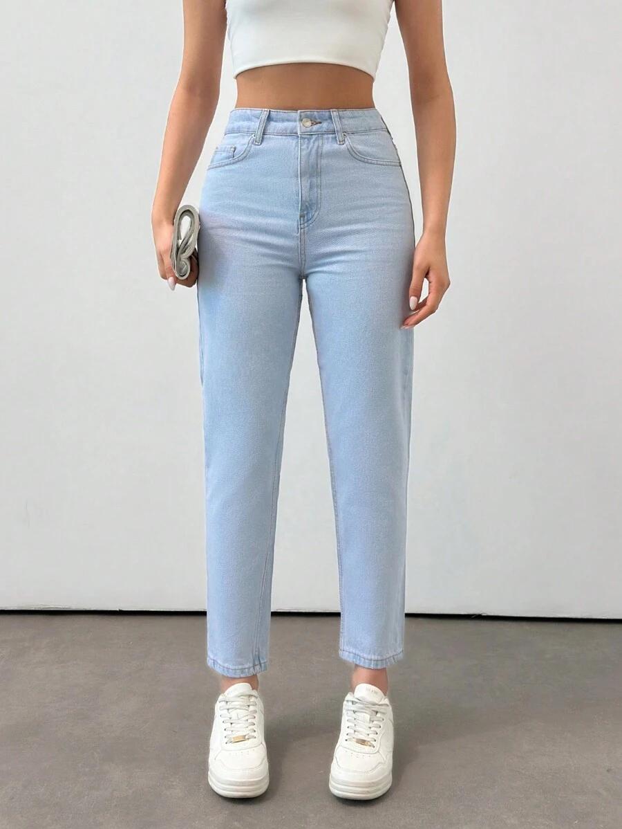 SPODNIE JEANS WYSOKI STAN