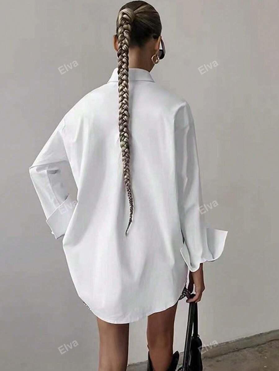  BIAŁA KOSZULA OVERSIZE