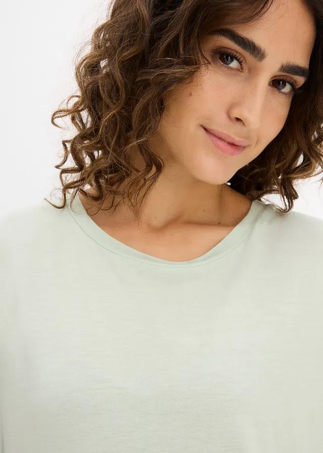 zielona bluzka basic